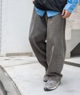 WEGO スケーターズ　タックワイドデニムパンツ