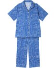 ワコール／睡眠科学 パジャマ 5分袖 半袖 8分丈 綿100%(本体) 天竺素材 レディース YDT152 睡眠科学／ワコール