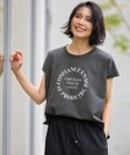 ANY フレンチスリーブロゴTシャツ