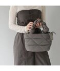 PELLE BORSA キルティング ミドルトートバッグ Puffy パフィ 5822