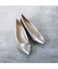 MODE ET JACOMO <MODE ET JACOMO>【レイン対応】ポインテッドウェッジソールパンプス