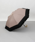 AURORA Beaurance （ビューランス）バイカラーフリル晴雨兼用パラソル（折りたたみ傘）