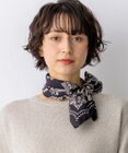 manipuri カレイドバンダナ シルク スカーフ