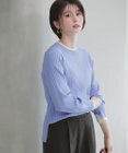 ANY SIS 【WEB・一部店舗限定】ダブルカラー ニット
