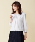 J.PRESS LADIES S ポリエステルツイル タックネック カットソー