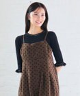 Feroux シアートリム リブニット