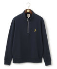 J.PRESS MEN 【WEB限定】J刺繍ハーフジップスウェット