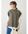 Green Parks ＳＥＴ２点モックネックカノコベスト＋ロンＴＥＥ