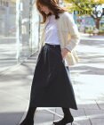 J.PRESS LADIES 【WEB限定・洗える】NEW GU フレアー ロング スカート