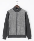 JOSEPH ABBOUD 【軽量/イージーケア】 KARL KARLジップ ニット ブルゾン