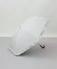 AURORA 【WEB限定】 フリル晴雨兼用傘（折りたたみ傘）