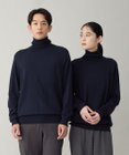 UNFILO MENS 【男女兼用】ソフトサーモ アンチピリングニット タートルネック