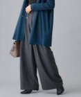 自由区 ウールサキソニーワイド パンツ