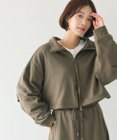 CRAFT STANDARD BOUTIQUE 【WEB限定】裏毛ダブルジップショートスウェット/24AW