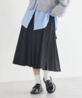 earth music&ecology タックプリーツミディスカート