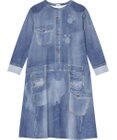 tsumori chisato SLEEP ワンピース　ロング袖　デニムプリント　/ワコール　ULQ130