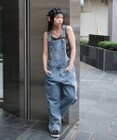 WEGO 【ユニセックス着用/SMサイズ展開】デニムオーバーオール