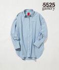 23区 【23区 | 5525gallery】コットンタイプライター オーバーシルエット シャツ