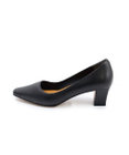 APOM スクエアトゥプレーンパンプス50