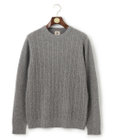 J.PRESS MEN 【WEB限定】ケーブルクルーネックニット