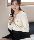 WEGO 【WEB限定/25年秋冬新作】別注USPOLOヘンリーネックニットPO