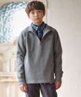 J.PRESS KIDS 【140-170cm】FRONT JIP ハーフジップトレーナー
