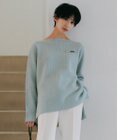 ICB 【WEB限定カラーあり】ウールカシミヤ ボートネックニット