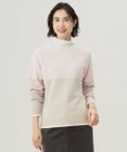 J.PRESS LADIES L 【WEB限定カラーあり・洗える】CAT ボートネック ブロッキング ニット