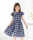 組曲 KIDS 【110-140㎝】プランタンチェック ワンピース