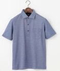 JOSEPH ABBOUD クールビズ【WEB限定・速乾】シャンブレー ポロシャツ
