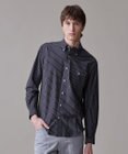 J.PRESS MEN 【KANEMASA JERSEY】【きちんと見え、快適な着心地】ストライプジャージ ボタンダウンシャツ / JAPAN MADE