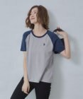WEGO 【SMLサイズ展開】U.S. POLO ASSN.別注コンパクトTシャツ