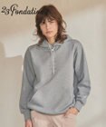 23区GOLF 【23Fondation/WOMEN】フーディ プルオーバー
