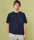 JOSEPH ABBOUD MOUNTAIN 【エコ素材・軽量・通気性・速乾性】ペーパーヤーンニット Ｔシャツ