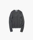 ATON TENCEL SILK CIRCULER RIB | クルー＆タンクレイヤード