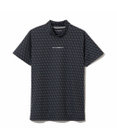 ZERO HALLIBURTON 【吸水速乾・UVケア】 ZHモノグラムモックネックTシャツ ZHG-W5S 82979