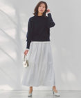 UNFILO L 【CanCam掲載】エアリー ギャザースカート