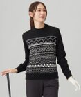 23区GOLF 【WOMEN】【ウォッシャブル】フェアアイル柄ニット