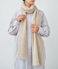AND WOOL 【ファー加工】カシミヤ100％のストール