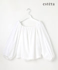 23区 【エステータ】THOMAS MASON ボリュームスリーブブラウス