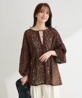 Green Parks メッシュレースタック入りプルオーバー