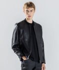 JOSEPH HOMME 新素材【シャツ感覚で羽織れる軽さ】シュリンクエアレザー　ブルゾン