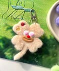 WEGO ハッピークローバーモンスターぬいぐるみキーホルダー