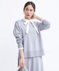 組曲 【WEB限定カラーあり】MINA バックリボンニットプルオーバー