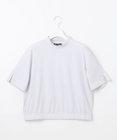 23区GOLF 【WOMEN】COOL JERSEYシリーズ クロップド丈 モックネック