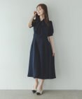 TOCCA 【WEB限定・洗える・消臭】RIBBON ROSETTE HALF ドレス