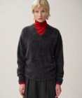 ATON ROYAL CASHMERE FUR | Ｖネックセーター