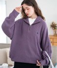 WEGO U.S. POLO ASSN.|別注畔編みハーフジップセーター