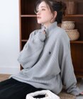 WEGO U.S. POLO ASSN.|別注畔編みハーフジップセーター