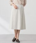 J.PRESS LADIES 【洗える】リネンツイル Aライン スカート